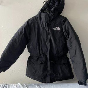 North Face Puffer Jacket with Oversized Pockets